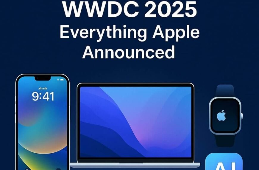 WWDC 2025: Everything Apple Announced — From Liquid Glass to Apple Intelligence