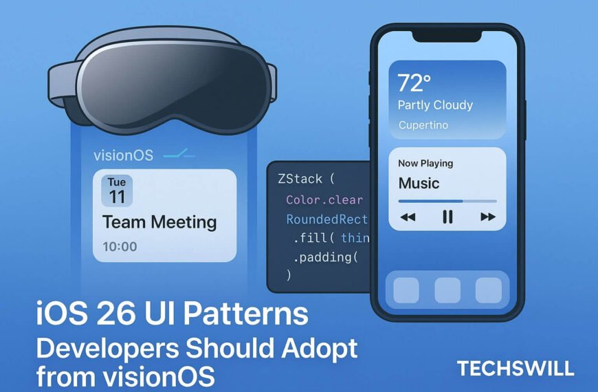 iOS 26 UI Patterns Developers Should Adopt from visionOS