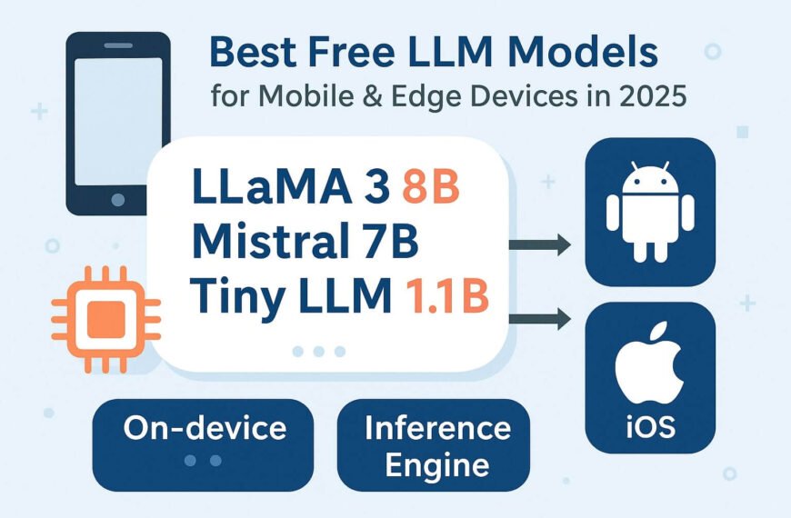 Best Free LLM Models for Mobile & Edge Devices in 2025
